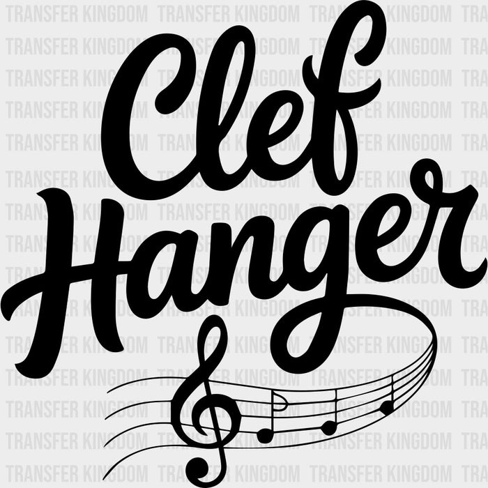 Clef Hanger - Music DTF Transfers