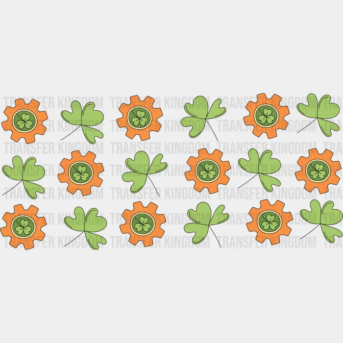 Clover Gear - St Patrick Cup Wrap UV Sticker Permanent UV DTF Decal