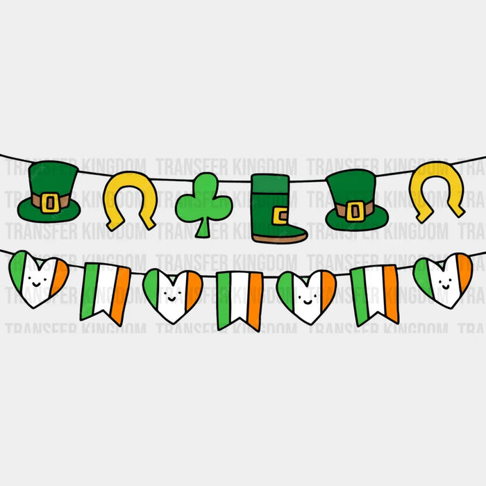 Clover Irish Flag - St Patrick Cup Wrap UV Sticker Permanent UV DTF Decal