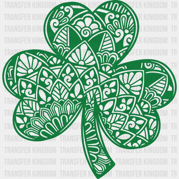 Clovers Mandala - St. Patrick's Day DTF Transfer