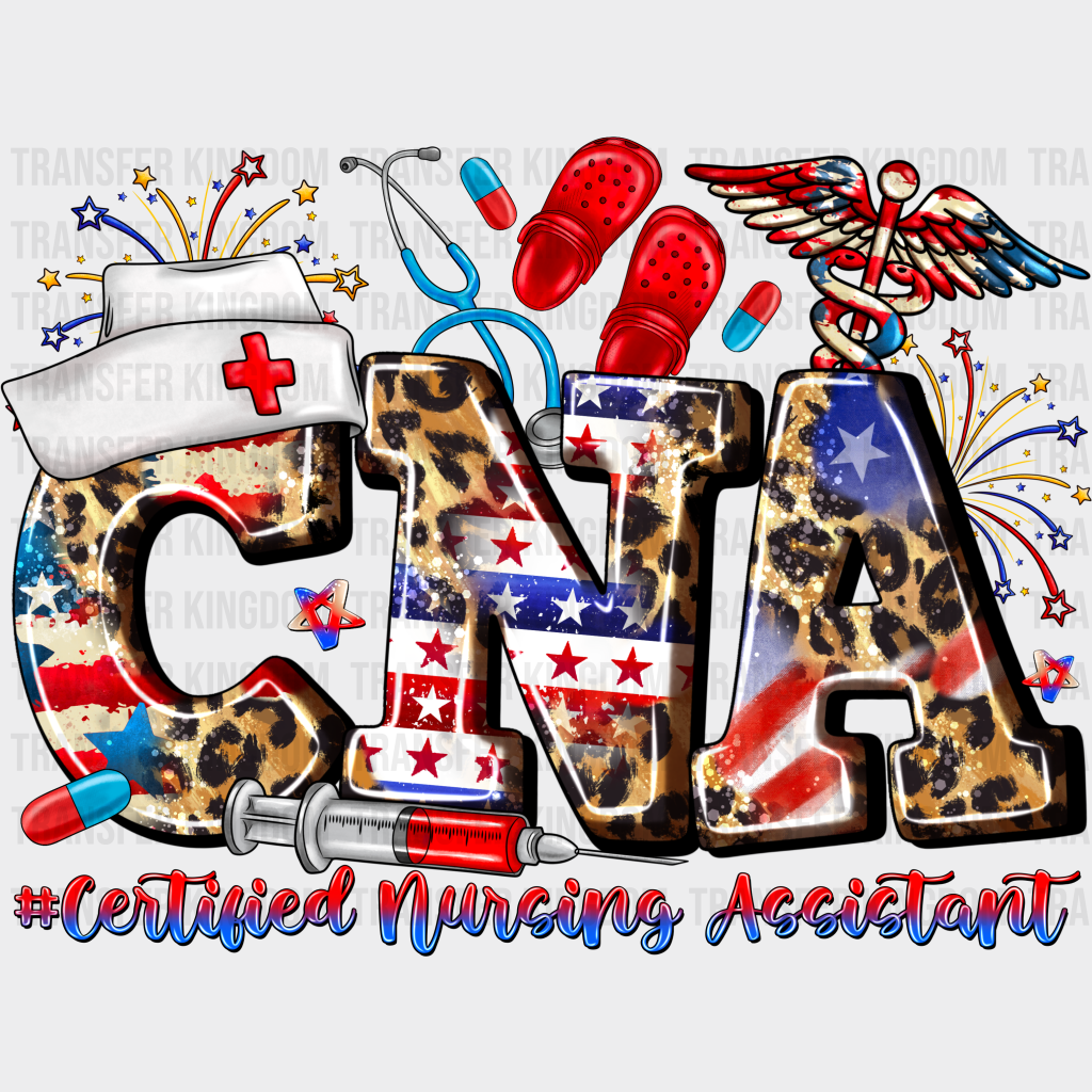 Cna Certified Nursing Assistant Design - Dtf Heat Transfer