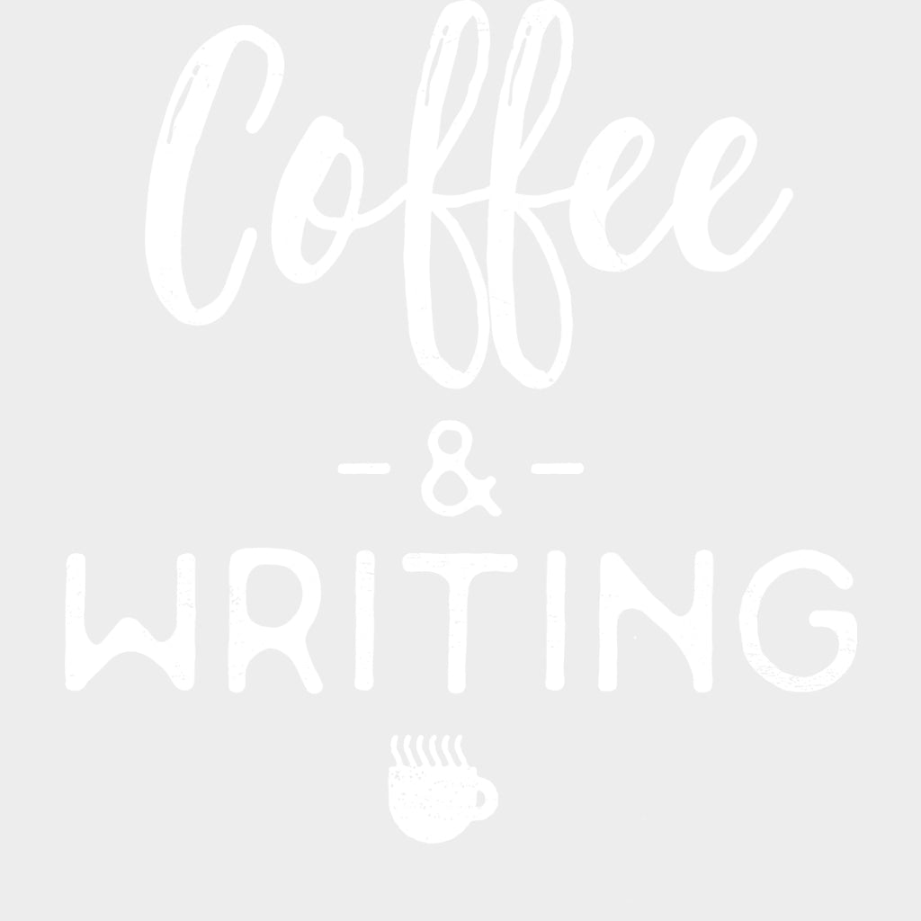 Coffee & Writing - Writing DTF Transfers transfer-kingdom Light Color Design (See Imaging)