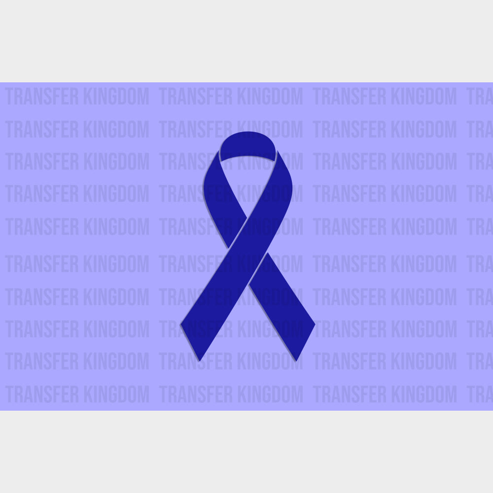 Colon Cancer Awareness Flag - Cancer Awareness DTF Transfers