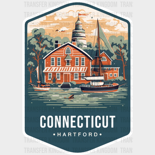 Connecticut Hartford - States & Cities DTF Transfer