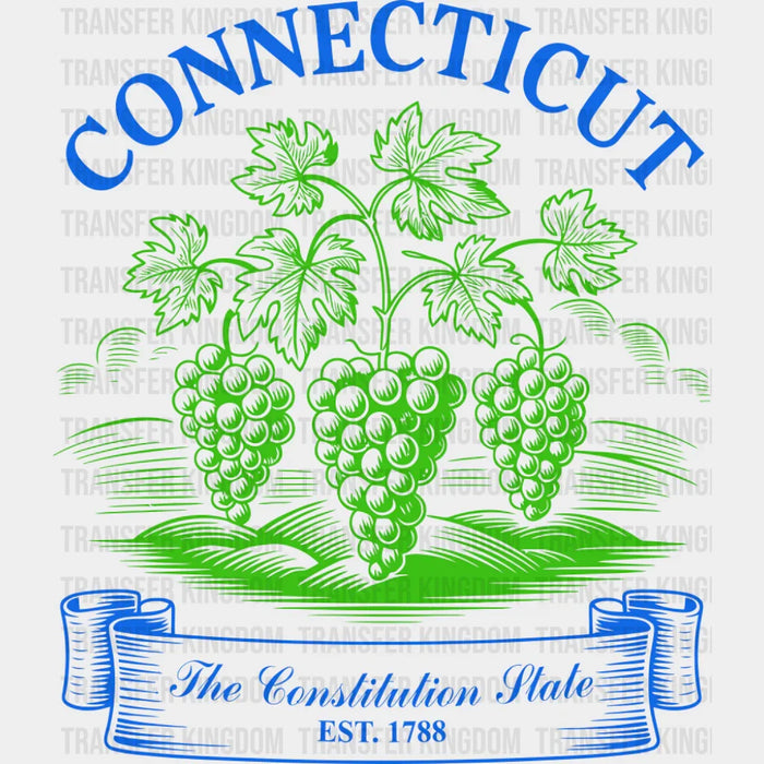 Connecticut The Constitution State - States & Cities DTF Transfer