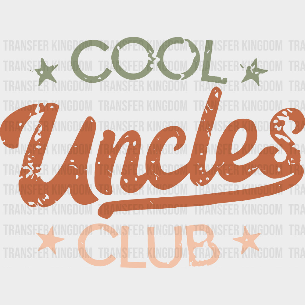 Cool Uncles Club, Retro - Uncle DTF Transfers transfer-kingdom
