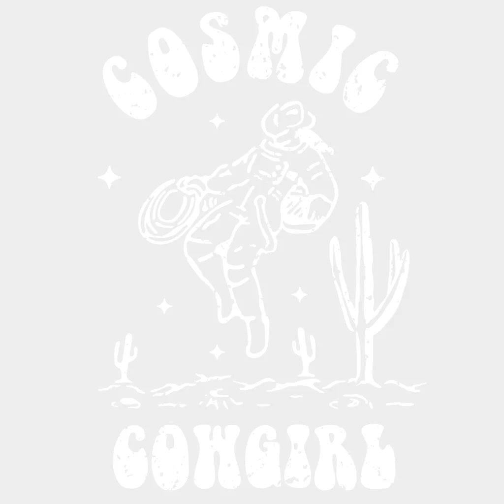 Cosmic Cowgirl Design - Dtf Heat Transfer