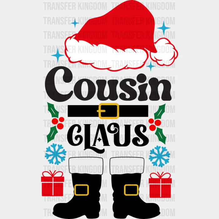 Cousin Claus - Christmas DTF Transfer