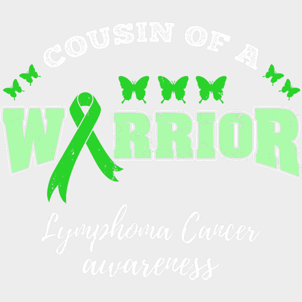 Cousin Of A Warrior Butterflies - Lymphoma DTF Transfers Adult Unisex - S & M (10’’) / Light Color Design (See Imaging)