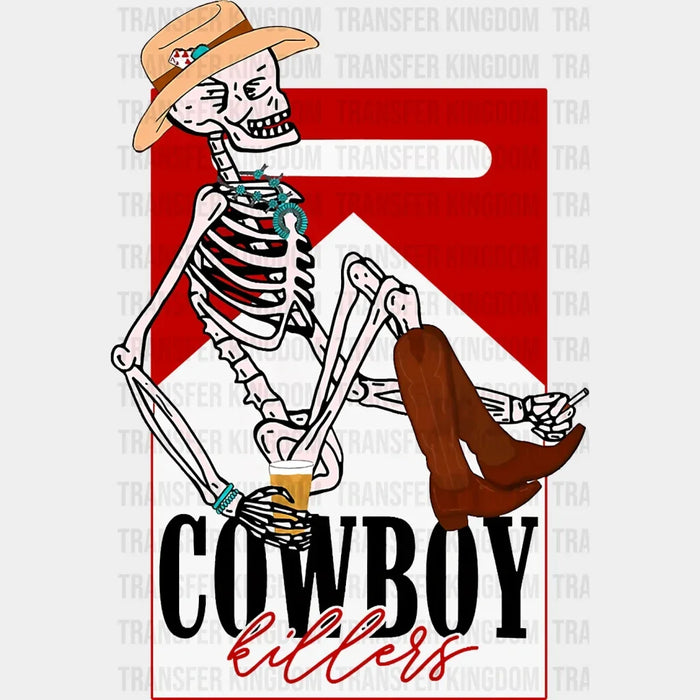 Cowboy Killer Design - Western DTF heat transfer