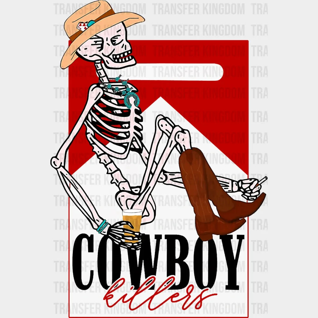 Cowboy Killer Design - Dtf Heat Transfer