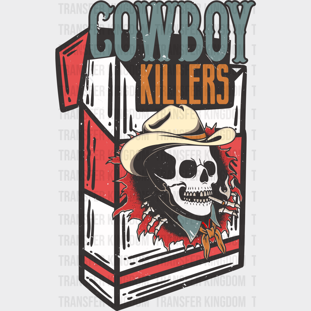 Cowboy Killers Design - Western Dtf Transfers