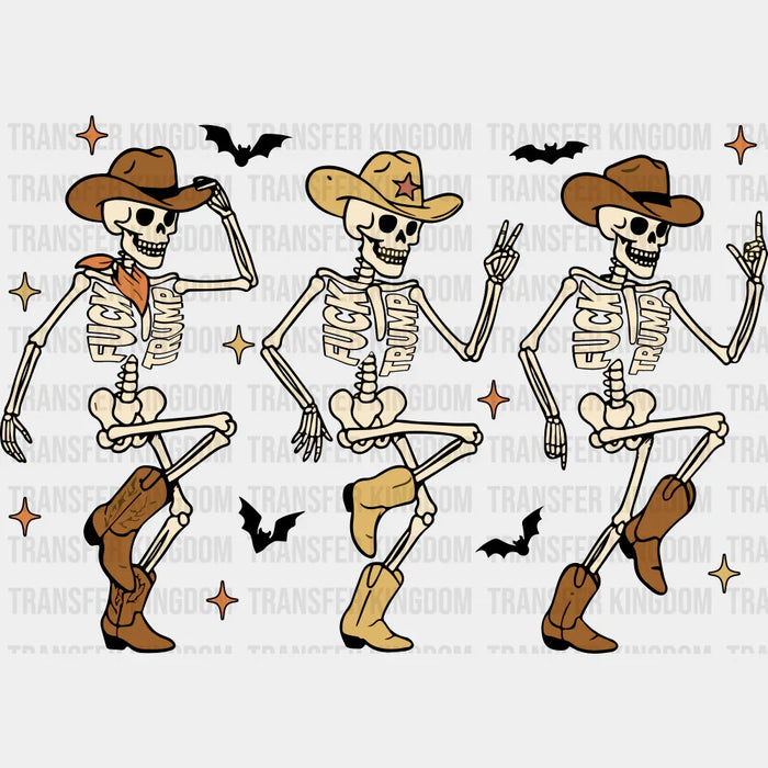 Cowboy Skeletons - Halloween DTF Transfer