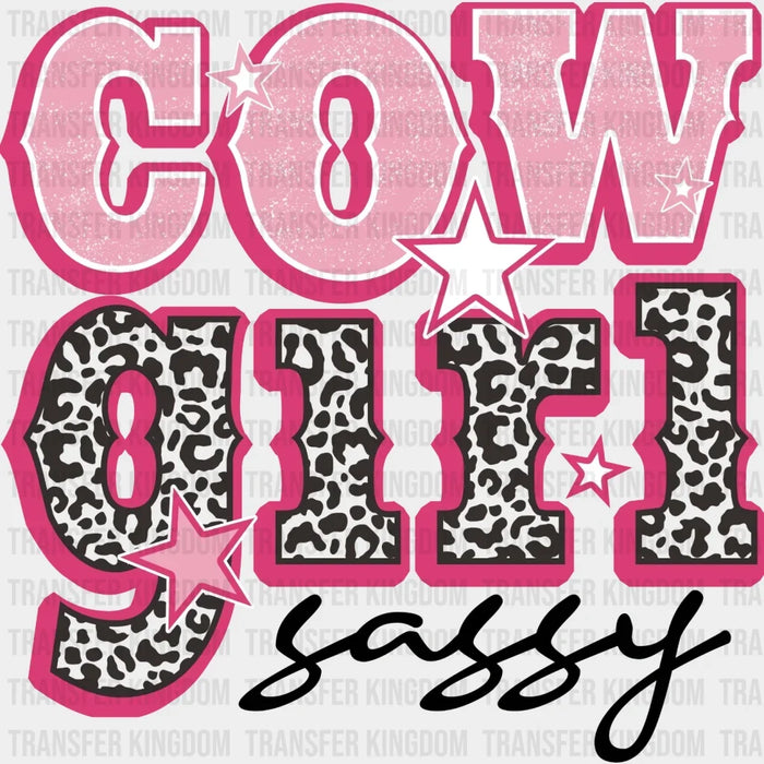 Cowgirl Sassy Design - DTF heat transfer