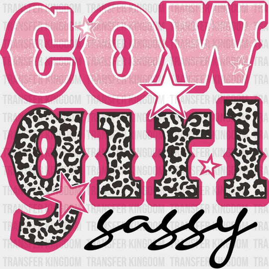 Cowgirl Sassy Design - Dtf Heat Transfer