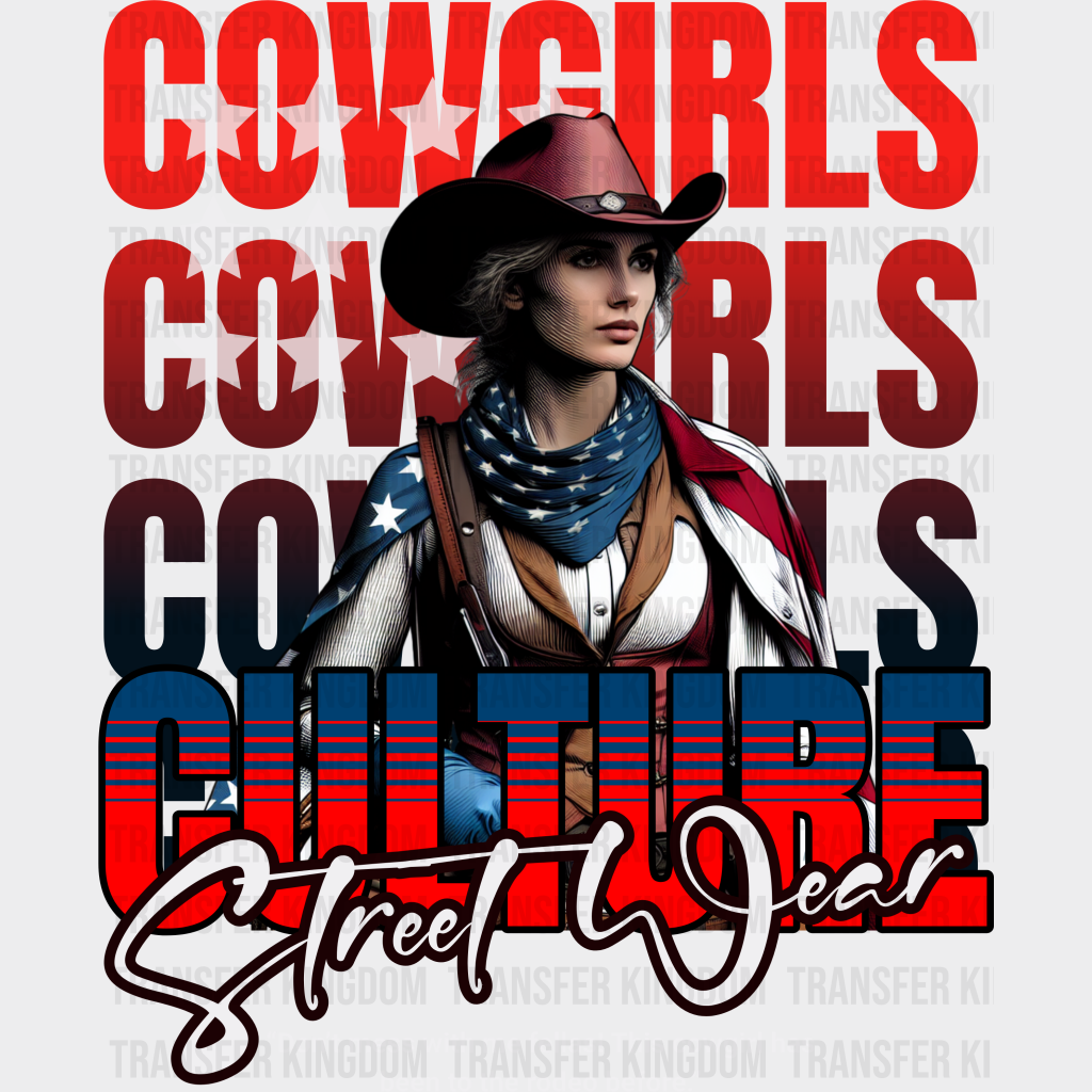 Cowgirls Culture Design - Rodeo Dtf Transfers