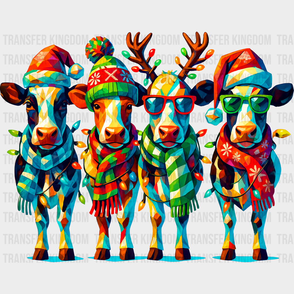 Cows - Christmas DTF Transfer