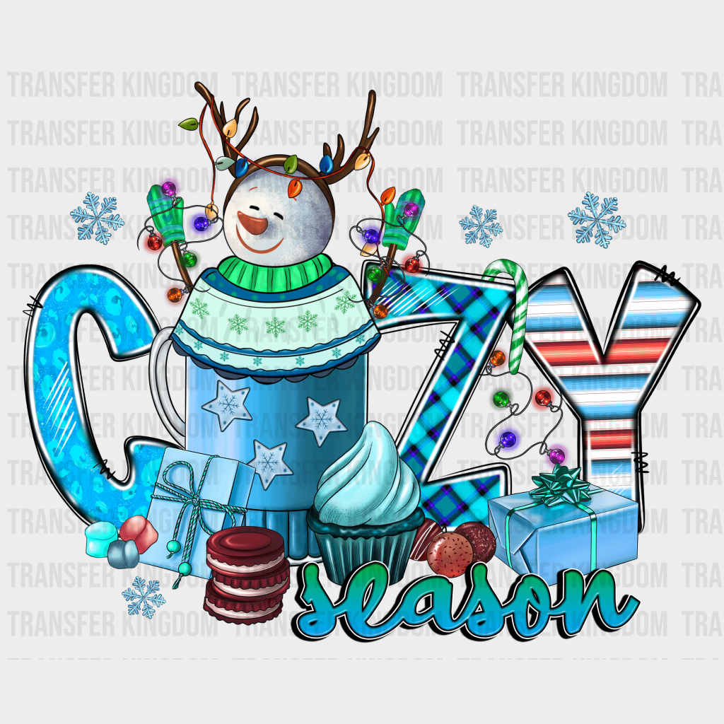 Cozy Season Christmas Design - Dtf Heat Transfer