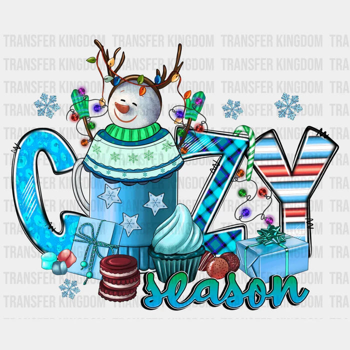 COZY SEASON Christmas Design - DTF heat transfer