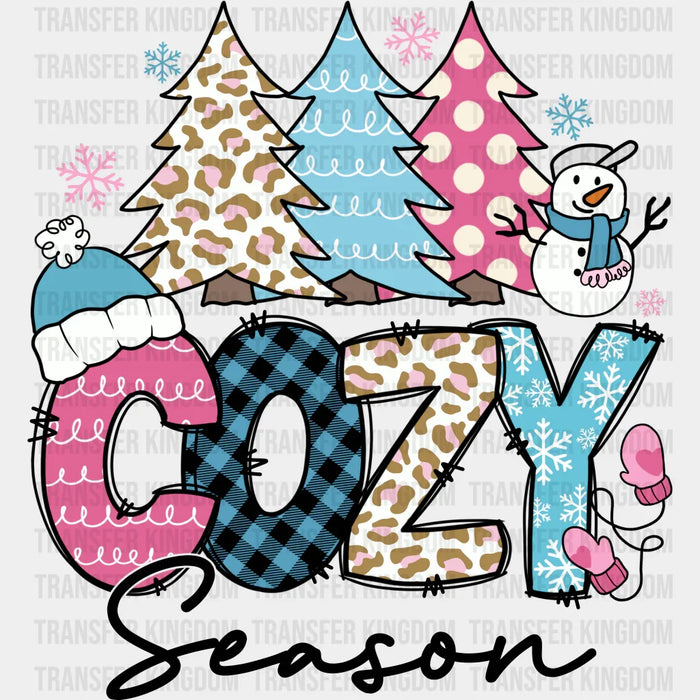 Cozy Season - Winter Iron On DTF Transfer