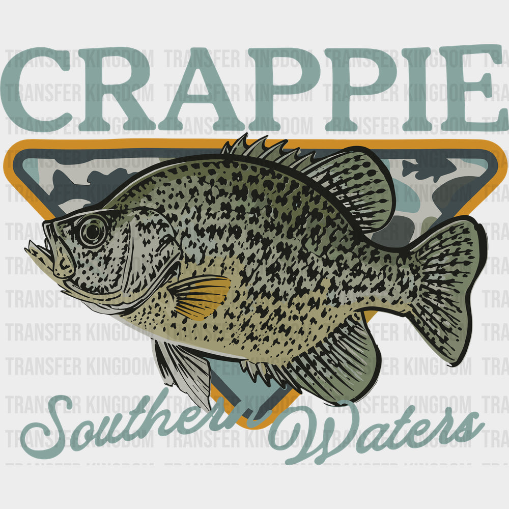 Crappie Southern Waters - Fishing DTF Transfers