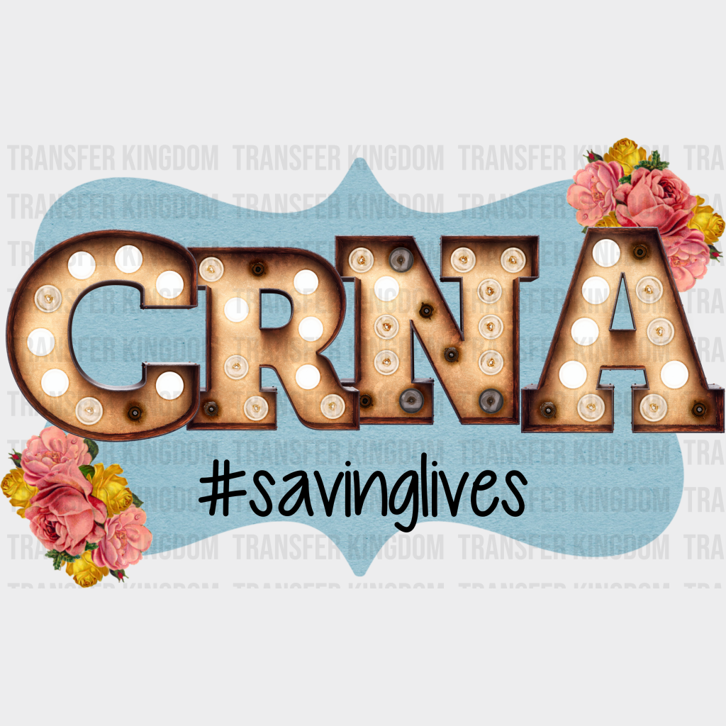 Crna #Savinglives Design - Crna Dtf Heat Transfer