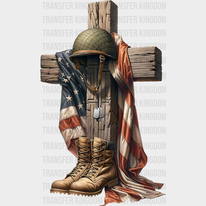 Cross - Army DTF Transfers