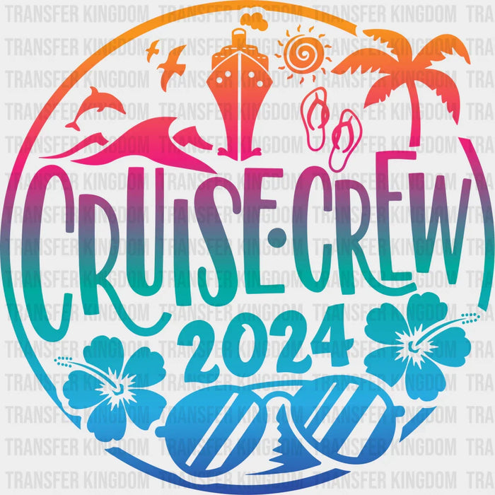 Cruise Crew Family Trip DTF Transfer