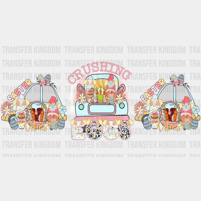 Crushing Eggs Easter UV DTF Transfer Cup Wrap UV DTF Sticker