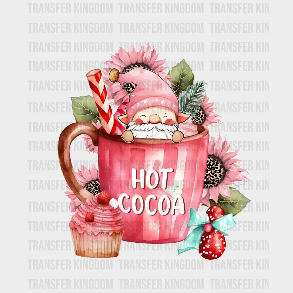 CUP OF HOT COCOA - DTF heat transfer - transfer-kingdom