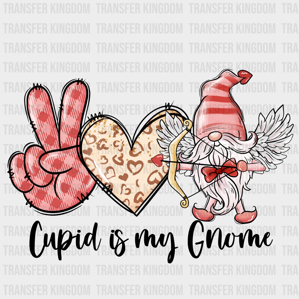 CUPID IS MY GNOME - DTF heat transfer - transfer-kingdom