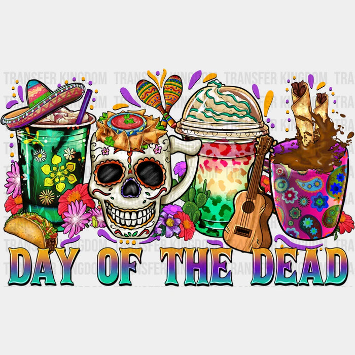 Cups Design - Day Of The Dead DTF heat transfer
