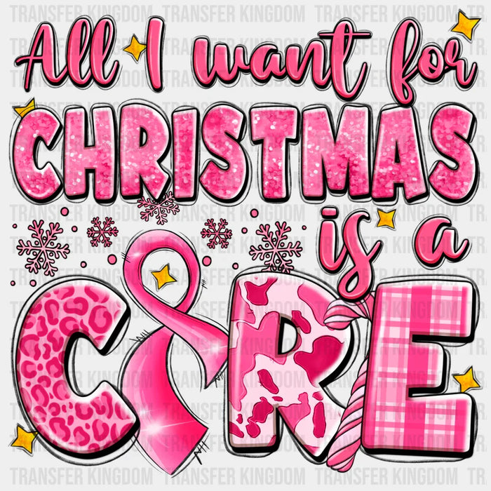 CURE FOR Christmas Design - DTF heat transfer