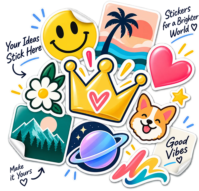 Custom Stickers Hero Image