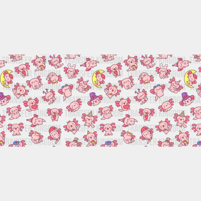 Cute Axelotl - General Cup Wrap UV Sticker Permanent UV DTF Decal