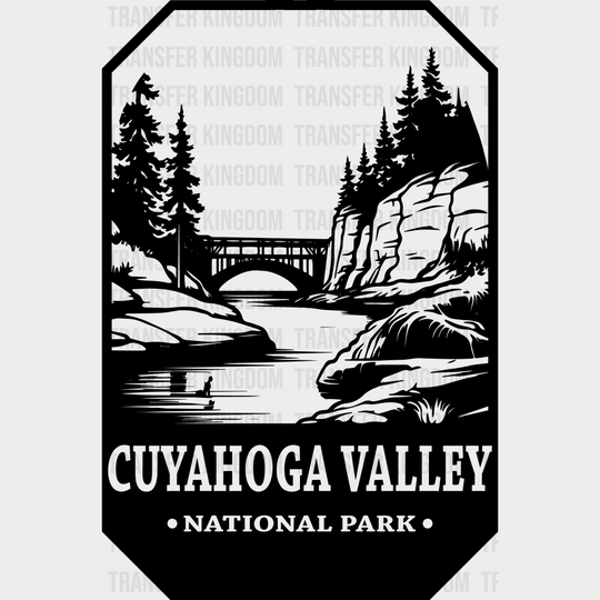 Cuyahoga Valley National Park Design - Parks Dtf Transfers Unisex S & M (10’) / Dark Color See