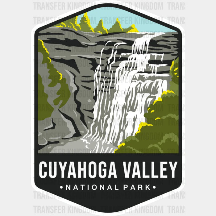 Cuyahoga Valley National Park Colorful Design - National Parks DTF Transfer