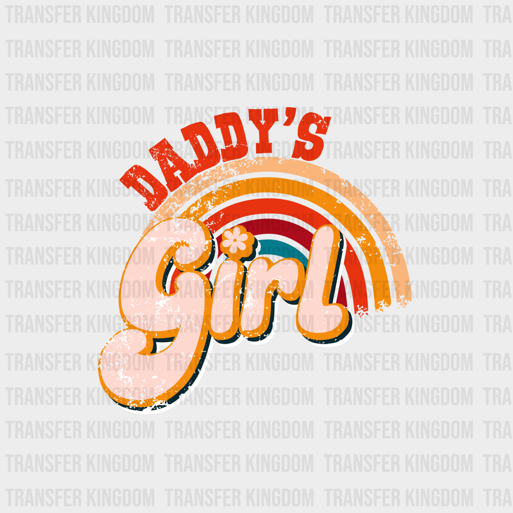 Daddy's Girl Design - DTF heat transfer - Transfer Kingdom