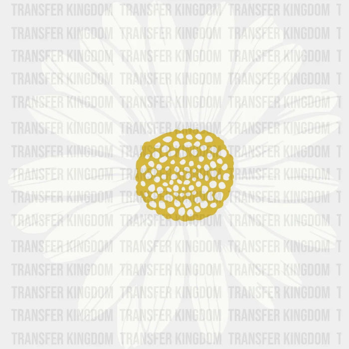 Daisy design- DTF heat transfer