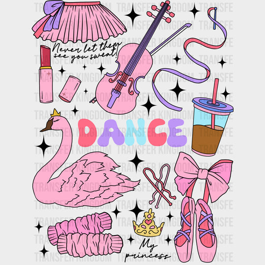 Dance Brown Checkered - Dancing DTF Transfers
