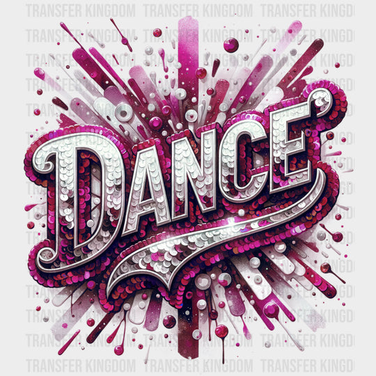 Dance Dark Pink - Dancing DTF Transfers