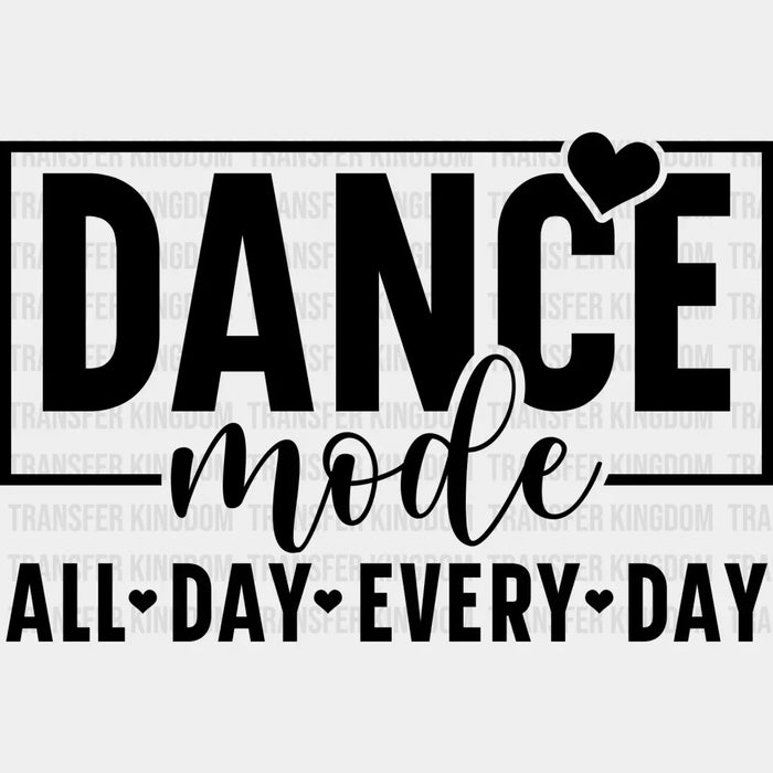 Dance Mode - Dancing DTF Heat Transfer