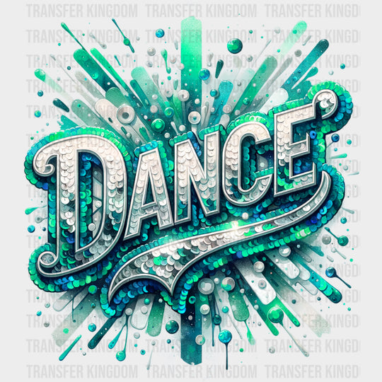 Dance Teal - Dancing DTF Transfers