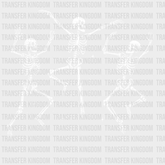Dancing Skeletons - Dancing DTF Transfers