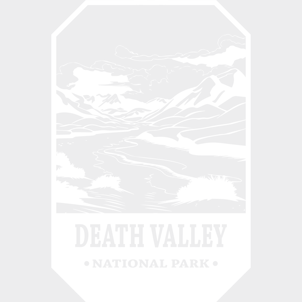 Death Valley National Park Design - Parks Dtf Transfers Unisex S & M (10’) / Light Color See Imaging