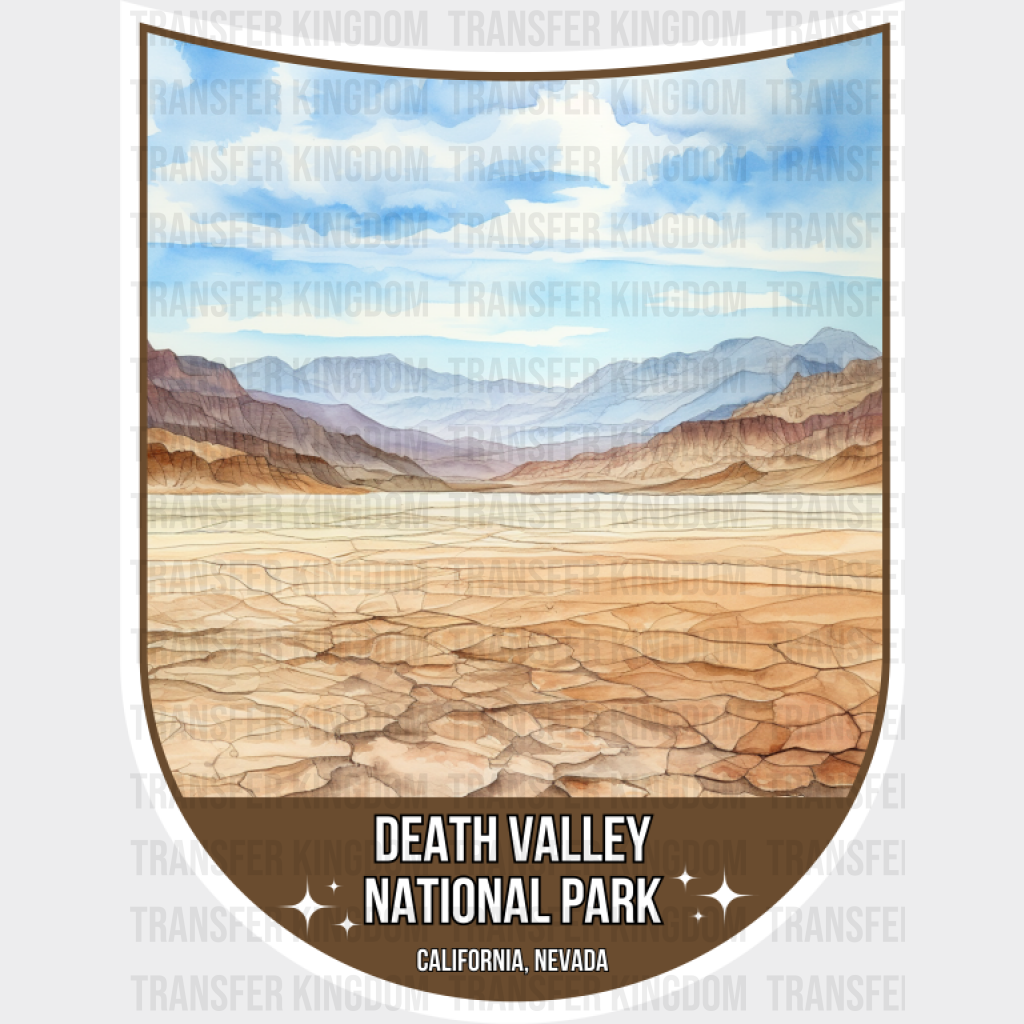 Death Valley National Park California Nevada - National Parks DTF Transfer