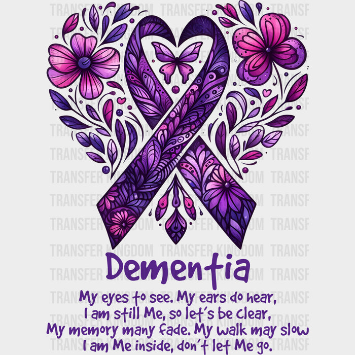 Dementia - Alzheimer's Awareness DTF Transfer