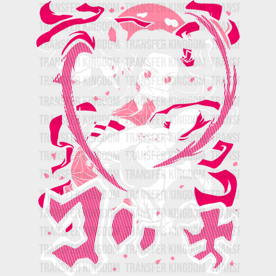 Demon Slayer Nezuko Kamado Design - Anime DTF Transfer