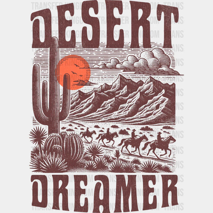 Desert Dreamer Cowboys Design - Rodeo DTF Transfers