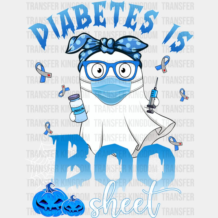 Diabetes Is Boosheet - Diabetes DTF heat transfer